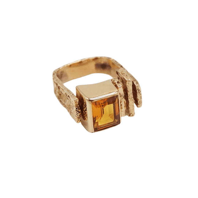 Bague Bague Citrine Ole Lynggaard 58 Facettes