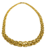 Necklace Royal mesh necklace yellow gold 58 Facettes