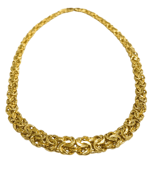 Collier Maille Royale Plaqué Or 18k - Poids énorme 101 Grammes - Neuf Sans Emballage