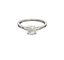 Bague 55 Bague solitaire diamant 0.88ct début XXème 58 Facettes