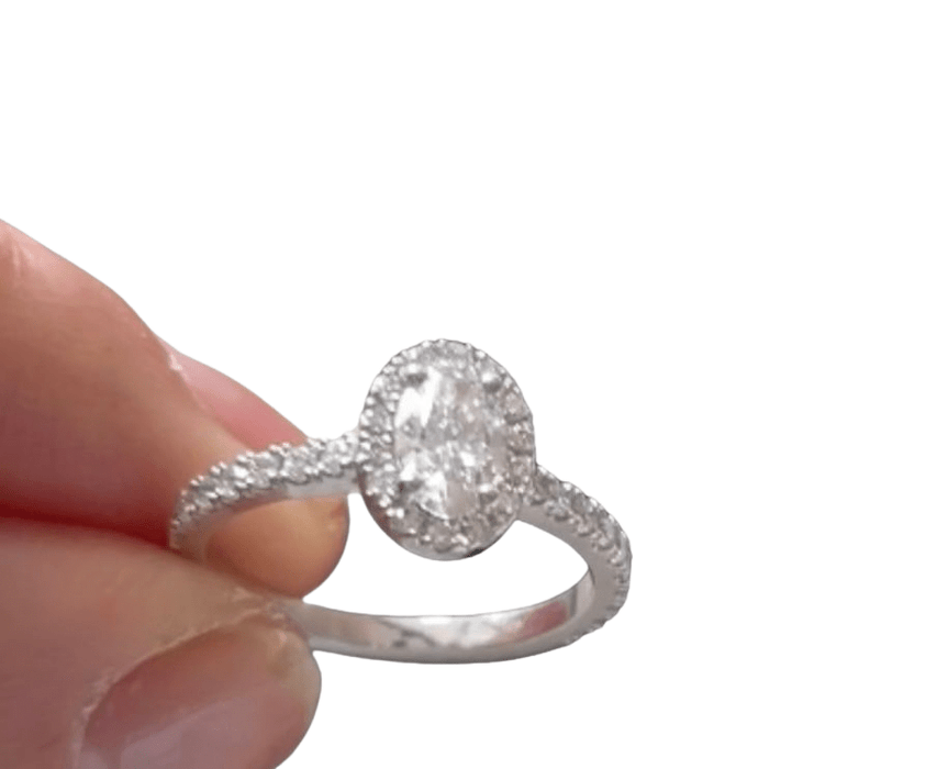 Bague Bague de fiançailles diamant 0.50ct 58 Facettes