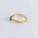 Ring 52 Emerald Ring with Diamonds 58 Facettes FM64
