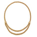 Necklace Ancient gold necklace drapery of gold rings 58 Facettes 19-239