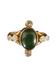 Ring Emerald Cabochon And Diamond Ring 58 Facettes