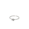 Bague Solitaire or blanc diamant 0.09ct 58 Facettes 21717