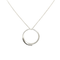 Colliers Collier Pendentif Garel Or blanc Diamants 58 Facettes