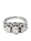 Bague Bague Trilogy or blanc et diamants 58 Facettes 5566