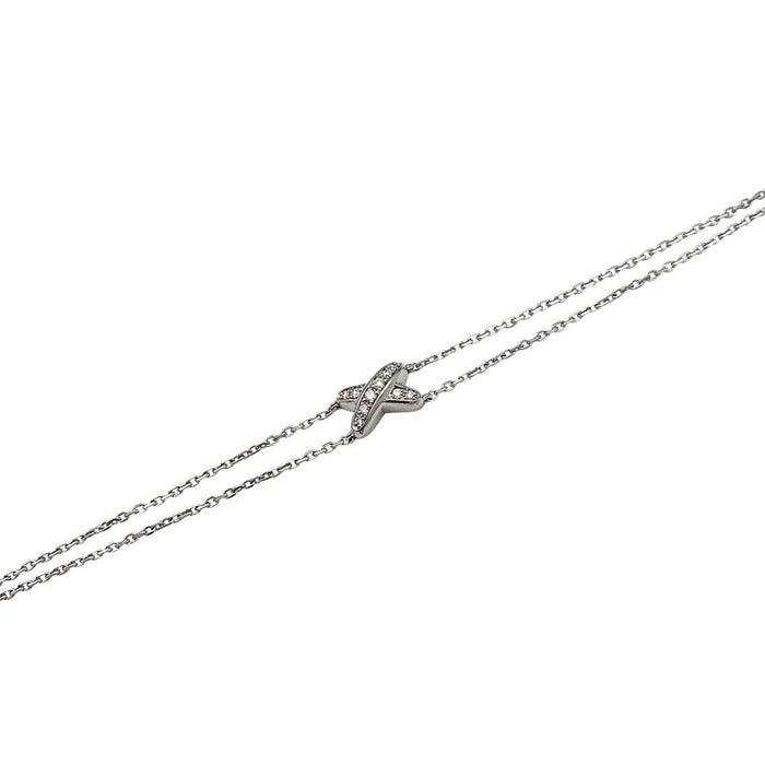 Bracelet Bracelet Chaumet, "Liens", or blanc, diamants. 58 Facettes 30366