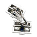 Cufflinks Van Cleef & Arpels cufflinks in platinum and sapphires. 58 Facettes 29975