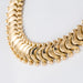 Necklace Articulated retro gold necklace 58 Facettes 19-543