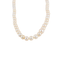 Collier Collier ancien de perles de cultures blanches, fermoir diamants 58 Facettes