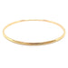 Bracelet Yellow gold rigid bangle bracelet 58 Facettes