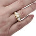 Ring 52 Chaumet ring in yellow gold, diamond and mother-of-pearl. 58 Facettes 30393