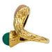 Boucheron ring, "Serpent Bohême", chrysoprase and coral. second-hand online jewelry alternative view