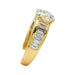 Ring 53 Accompanied solitaire ring, 2,25 carats, F/VS1. 58 Facettes 28153