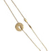 Necklace Dinh Van necklace, “Double Sens”, yellow gold. 58 Facettes 30304