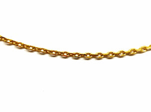 Chaîne Plaqué Or 18 Carats Maille Forçat 1,75 mm | Karine Bijoux Chaîne Plaqué Or 18 Carats Maille Forçat 1,75 mm | Karine Bijoux
