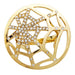 Ring 52 Chaumet “Attrape-moi” ring in yellow gold and diamonds. 58 Facettes 30523
