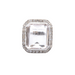 Ring 55 Platinum Morganite Diamond Ring 58 Facettes 25085