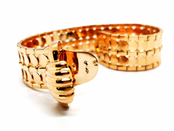 Bracelet Bracelet Manchette Or jaune 58 Facettes 1126572CN