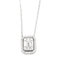 Collier Collier en or blanc et diamants 58 Facettes