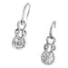 Earrings “Knot of Heracles” earrings in white gold and diamonds. 58 Facettes 29979