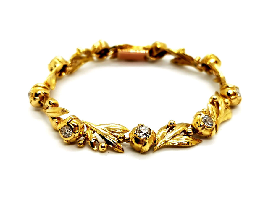 Bracelet Bracelet Or jaune Diamant 58 Facettes 1119850CN