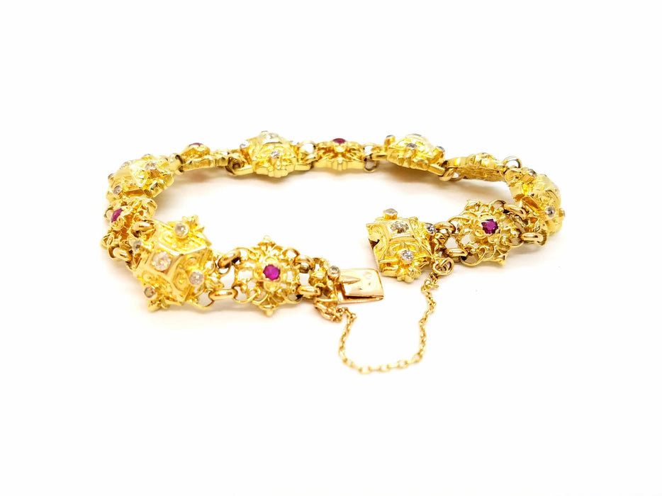 Bracelet Bracelet Or jaune Diamant 58 Facettes 836609CN