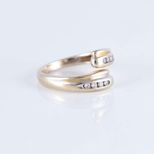 Bague 51 Bague ouverte Diamants 58 Facettes JE240