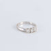 Bague 51 Bague Trilogie Diamants 0.45ct 58 Facettes FM103