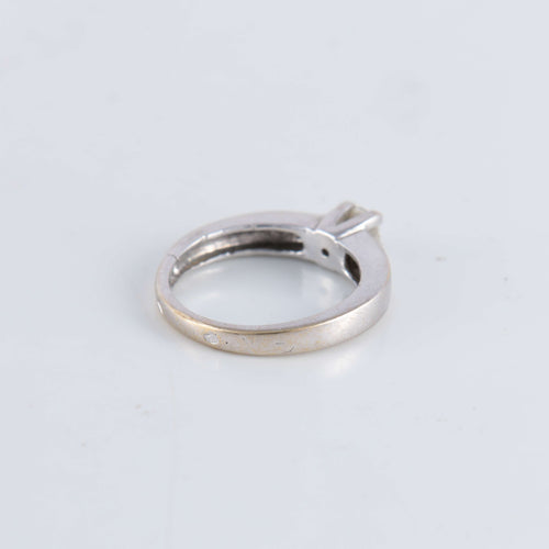 Bague 48 Bague Solitaire Diamant 0.25ct 58 Facettes FM90