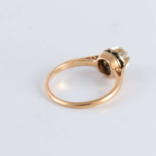 Bague 59 Bague Solitaire Diamant 0.40ct 58 Facettes FM88