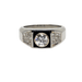 MELLERIO ring - Diamond and Onyx ring 58 Facettes 12401
