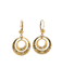 Yellow Gold Dormeuses Earrings 58 Facettes J276