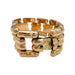 Bracelet "Tank" bracelet in pink gold. 58 Facettes 29679