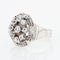 Bague 55 Bague vintage or blanc saphirs blancs 58 Facettes 19-519B