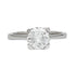 Ring 52 1,01 carat diamond solitaire ring in white gold. 58 Facettes 30369