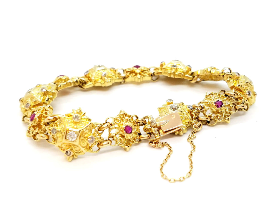 Bracelet Bracelet Or jaune Diamant 58 Facettes 836609CN