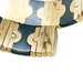 Bulgari Parentesi bracelet in yellow gold and blackened steel. 58 Facettes 30084