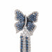 Sapphire Butterflies Diamonds Drop Earrings 58 Facettes B2542