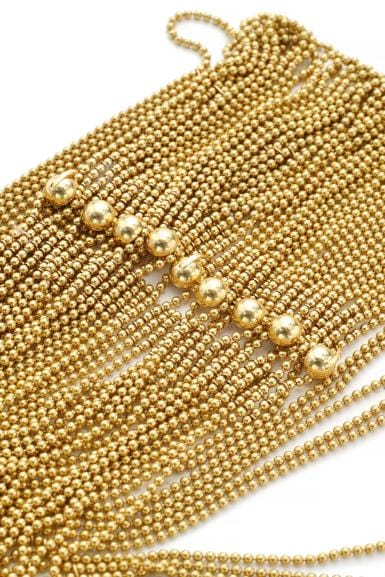 Cartier necklace, “Paris Nouvelle Vague Cartier” model in yellow gold. 58 Facettes 28151