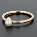 Ring 59 Old ring Baroque pearl 58 Facettes 17-155B-55