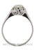 Ring 55 Old solitaire 0.60 carat 58 Facettes 32681