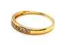 Ring 57 Half wedding ring Yellow gold Diamond 58 Facettes 1126563CN