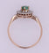 Bague 53 Bague ancienne pompadour émeraude diamants 58 Facettes 19-528-48