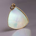 Gold and mother-of-pearl Virgin Medal pendant 58 Facettes CVP14