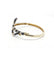 Bracelet Largeur : 6 cm / Or 750 Bracelet Serpent Diamants noirs et blancs 58 Facettes 200057R