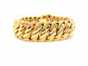 Bracelet American mesh bracelet Yellow gold 58 Facettes 904601CD
