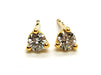 Earrings Stud earrings Yellow gold Diamond 58 Facettes 1152964CD