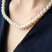 Cultured pearl choker necklace 58 Facettes 20-357